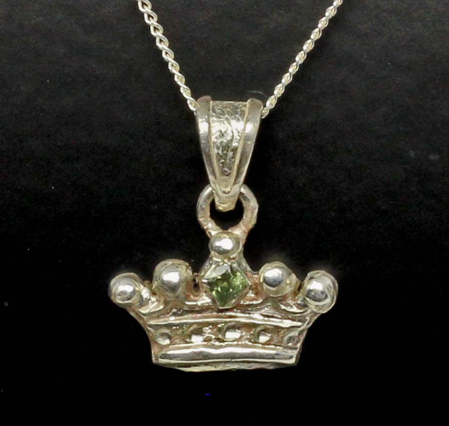 Little silver crown with alexandrite by Suzan - Postgate Celtic Jewelry ...